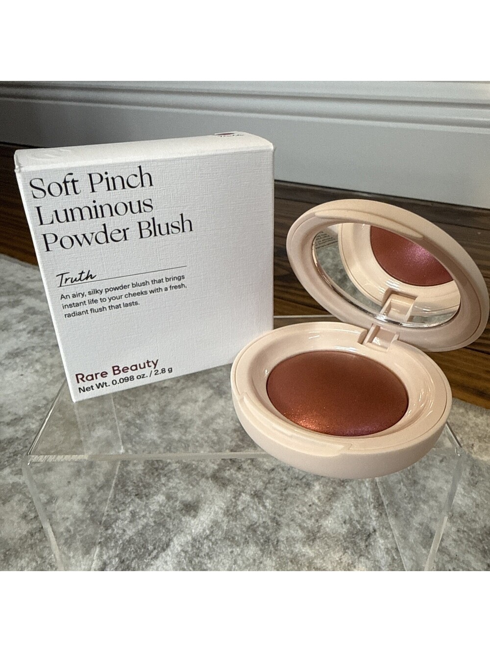RARE BEAUTY ~Soft Pinch Luminous Blush ~Truth  ✨ Blendable Mauve/Maroon ~NIB